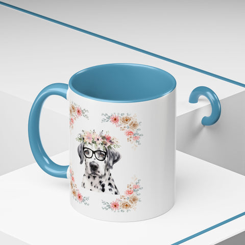 Geeky Goddess Dalmatian Accent Coffee Mug