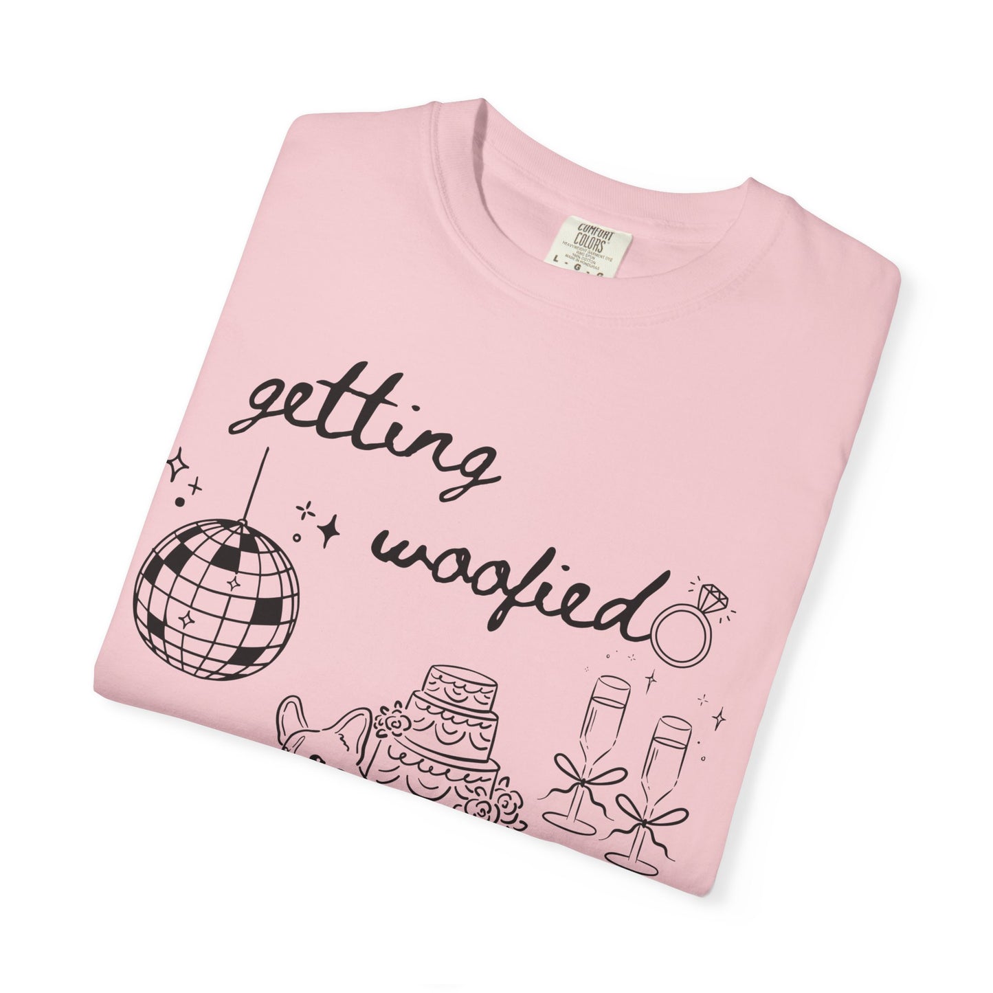 Getting Woofied Bachelorette Shirt Dog Bachelorette Shirt Dog Themed Bach Party Shirts Dog Lovers Wedding Shirts Dog Bridal Party Tees