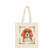 Geeky Good Beagle Cotton Canvas Tote Bag