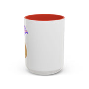 'Virgo' Zodiac Accent Coffee Mug