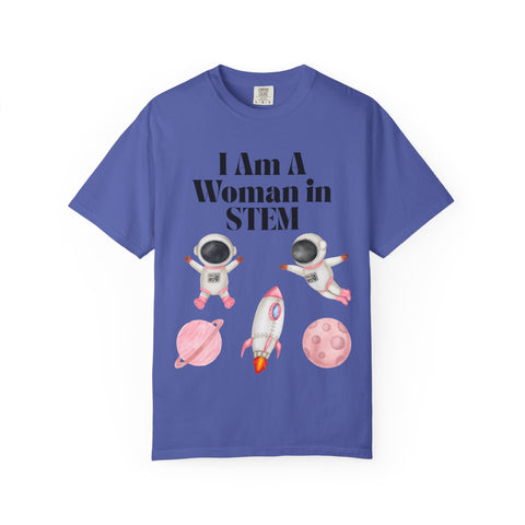 'I Am A Woman In STEM' Astronaut T-Shirt
