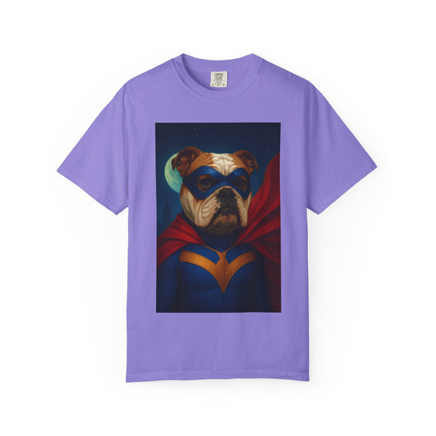 Superhero English Bulldog Unisex T-shirt