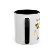 'Side Quest Queen' Accent Coffee Mug