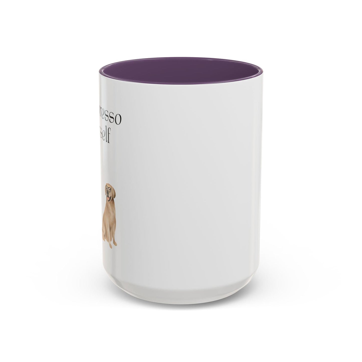 'Espawresso Yourself' Golden Retriever Accent Coffee Mug
