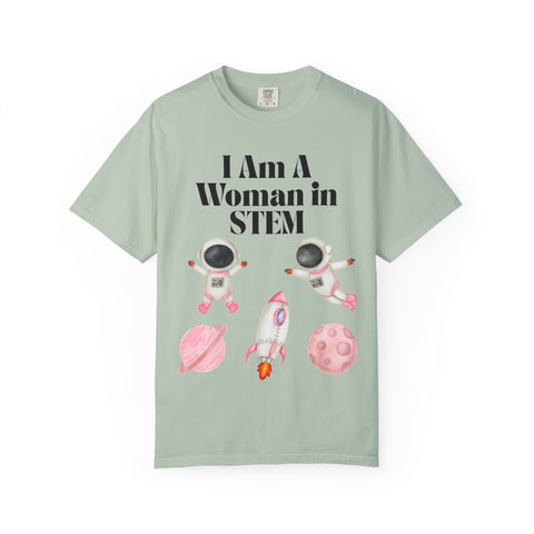 'I Am A Woman In STEM' Astronaut T-Shirt