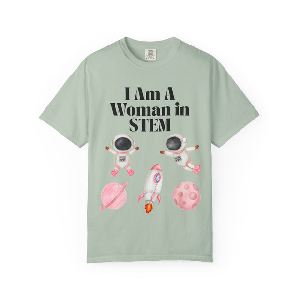 'I Am A Woman In STEM' Astronaut T-Shirt