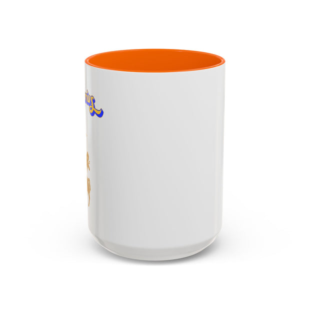 'Sagittarius' Zodiac Accent Coffee Mug