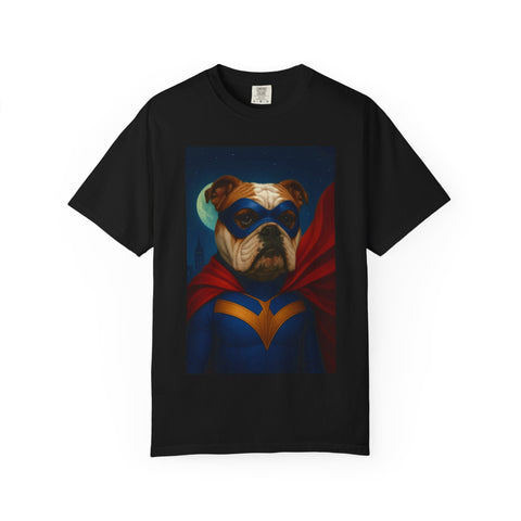 Superhero English Bulldog Unisex T-shirt