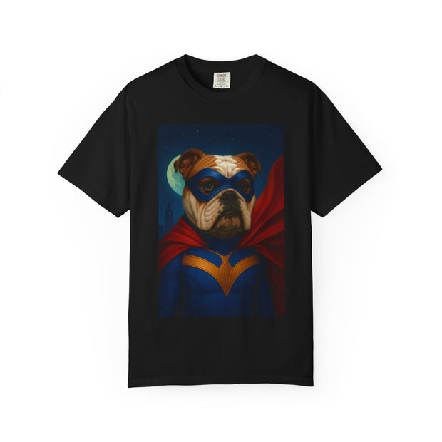 Superhero English Bulldog Unisex T-shirt