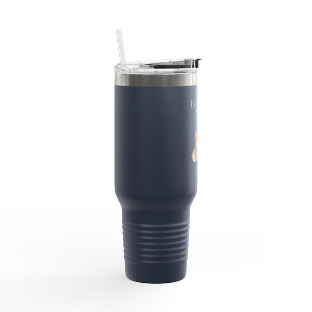 'Espawresso Yourself' Corgi Insulated Travel Mug, 40oz