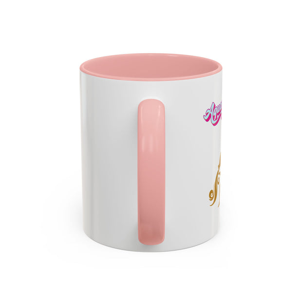 'Aquarius' Zodiac Accent Coffee Mug