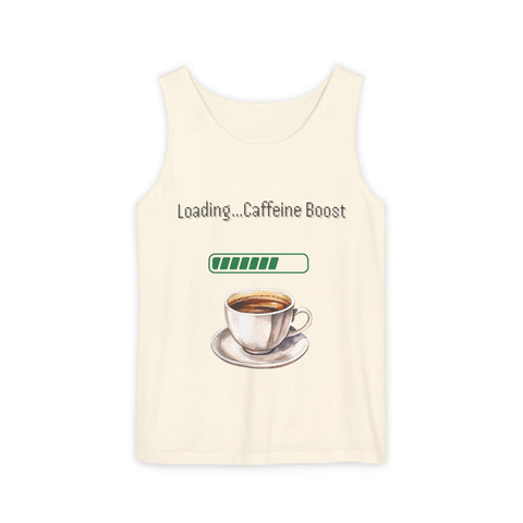 'Loading...Caffeine Boost' Unisex Tank Top
