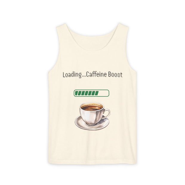 'Loading...Caffeine Boost' Unisex Tank Top