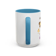 'Side Quest Queen' Accent Coffee Mug