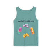 'Energy Drink Activated' Gamer Unisex Tank Top