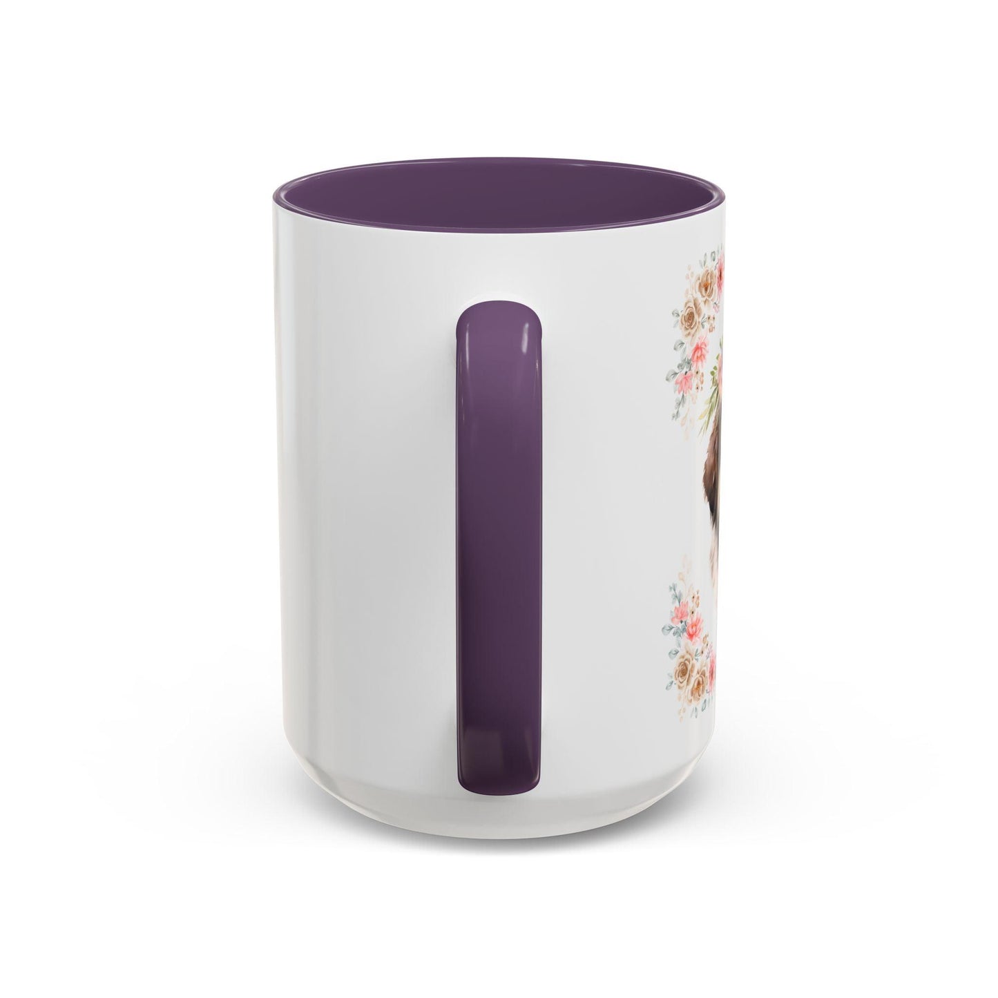 Geeky Goddess Saint Bernard Accent Coffee Mug