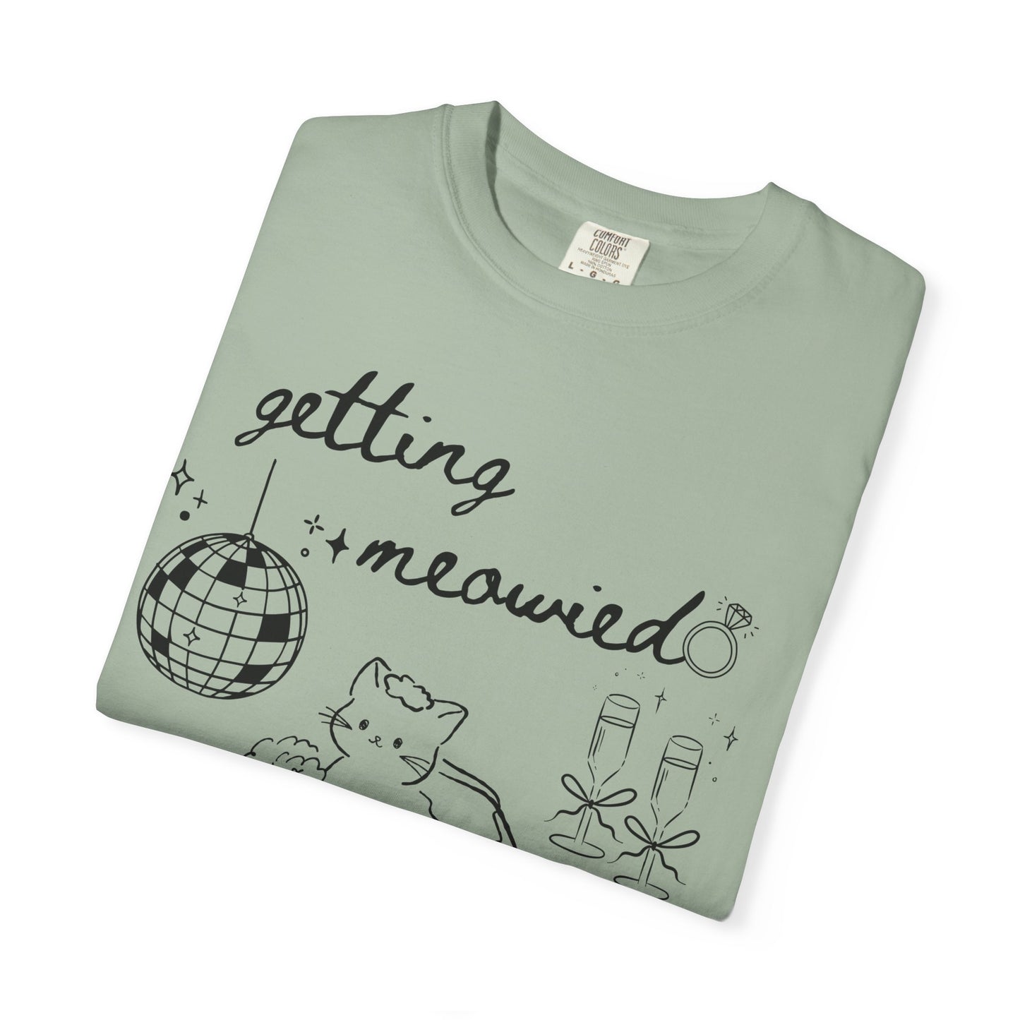 Getting Meowied Bachelorette Shirt Cat Bachelorette Shirt Cat Themed Bach Party Shirts Cat Lovers Wedding Shirts Cat Bridal Party Tees