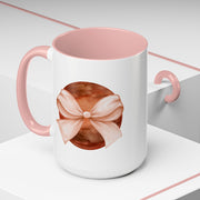 Mars Wrapped In A Bow Accent Coffee Mug