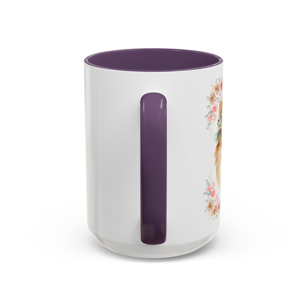 Geeky Goddess Pomeranian Accent Coffee Mug