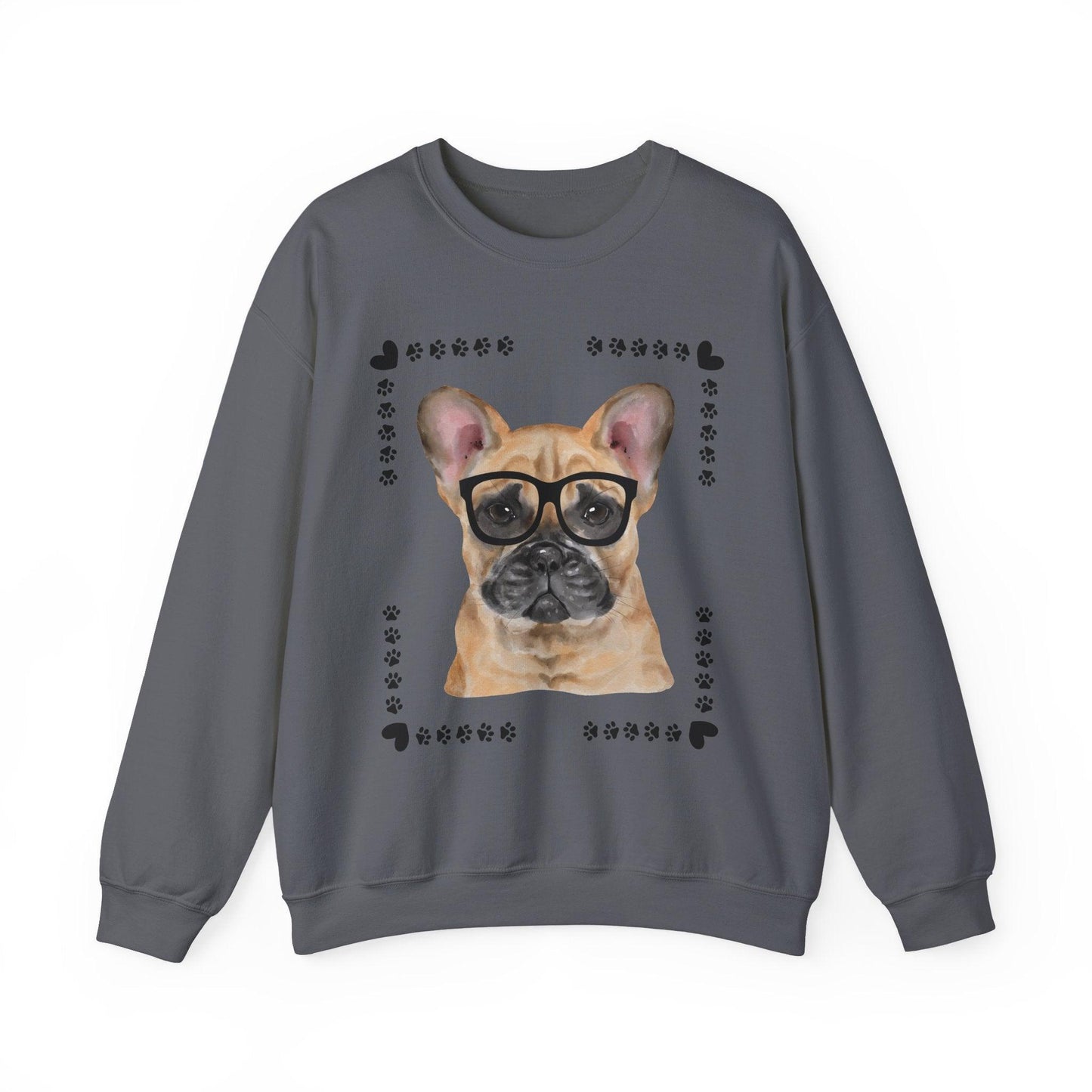 Geeky Good French Bulldog Unisex Sweatshirt