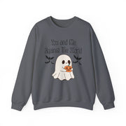 'You and Me Against The World' Unisex Crewneck Sweatshirt