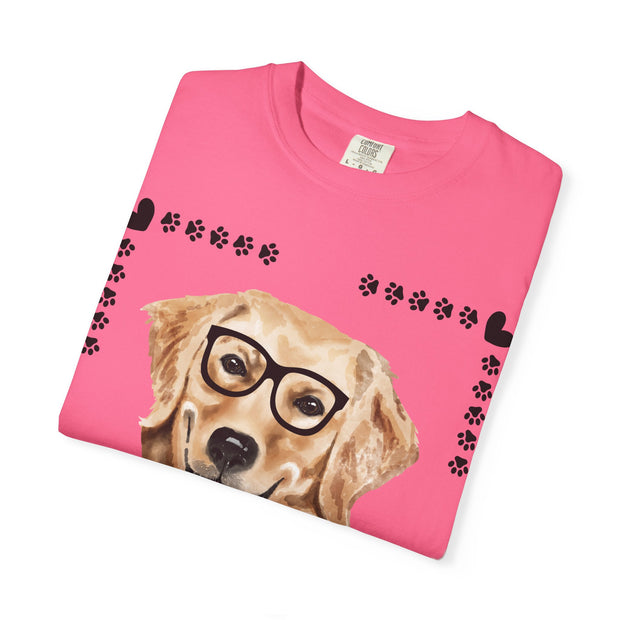 Geeky Good Golden Retriever Unisex T-Shirt