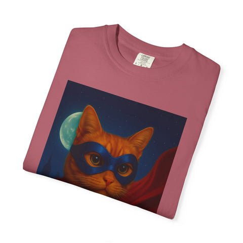 Superhero Orange Cat Unisex T-shirt