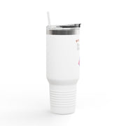 'Paw-sitive Vibes Only' Insulated Travel Mug, 40oz