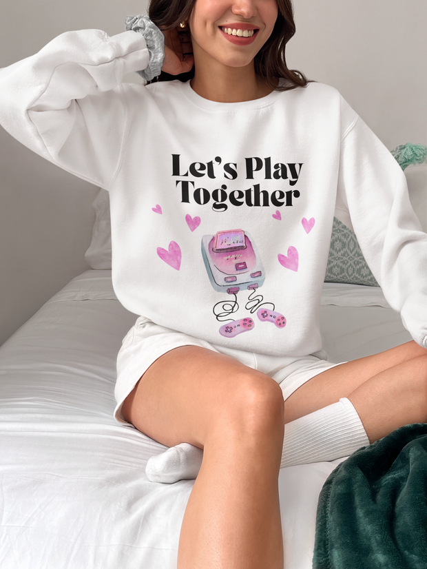 'Let's Play Together' Unisex Crewneck Sweatshirt