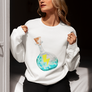 Magical Energy Blue Potion Unisex Crewneck Sweatshirt