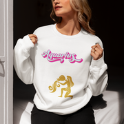 'Aquarius' Zodiac Unisex Crewneck Sweatshirt
