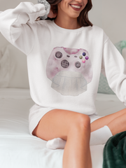 Gamer Bride Unisex Crewneck Sweatshirt