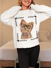 Geeky Good Yorkie Crewneck Sweatshirt