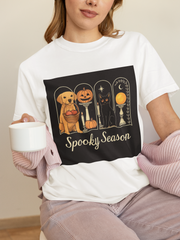 Spooky Season Golden Retriever Unisex T-Shirt