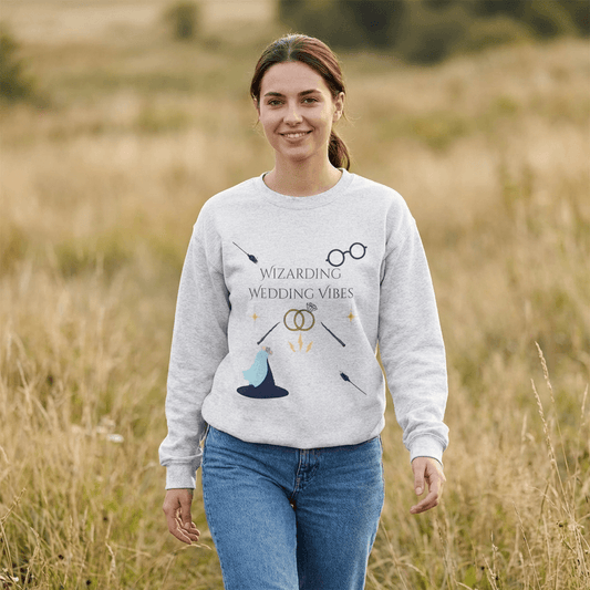'Wizarding Wedding Vibes' Unisex Crewneck Sweatshirt