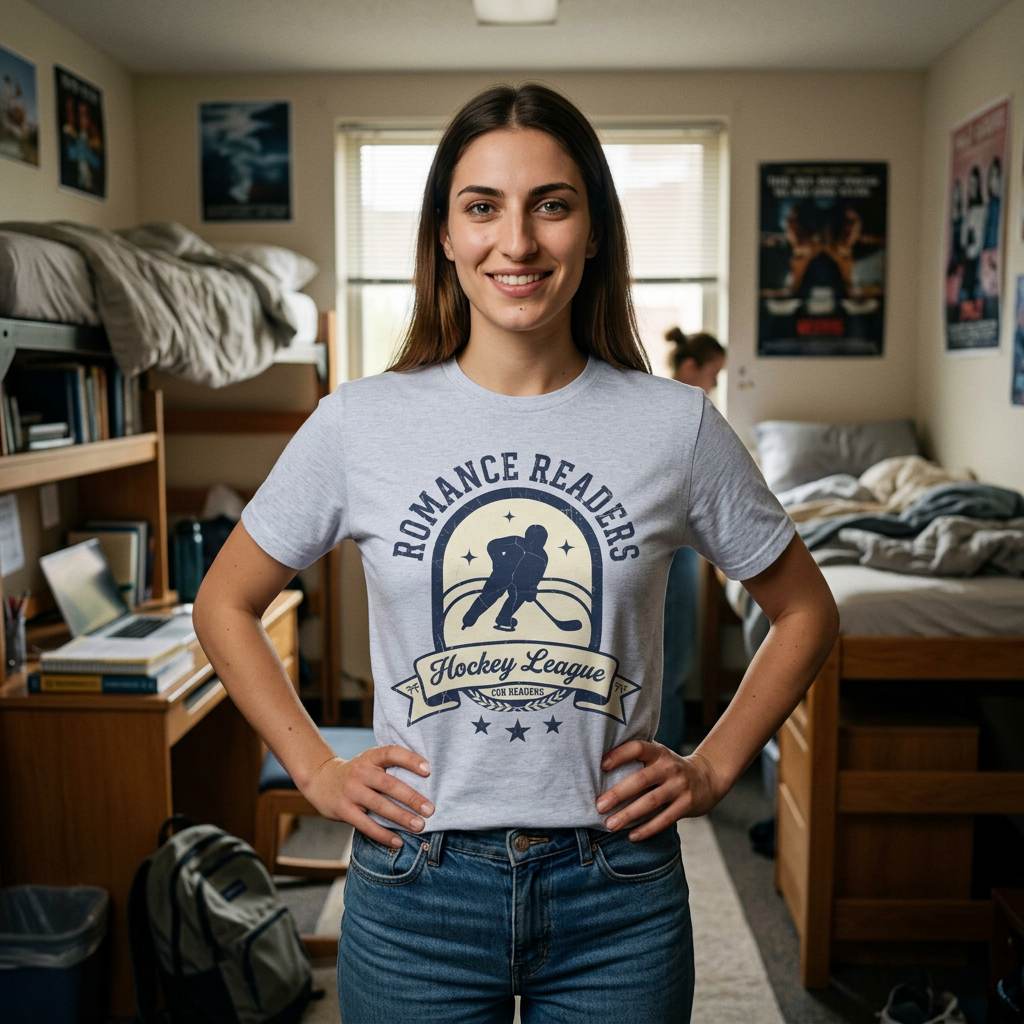 Romance Readers Hockey League Sweatshirt, Hockey Romance Booktok Crewneck, Sports Romance Reader Pullover