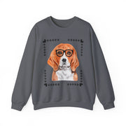 Geeky Good Beagle Unisex Crewneck Sweatshirt