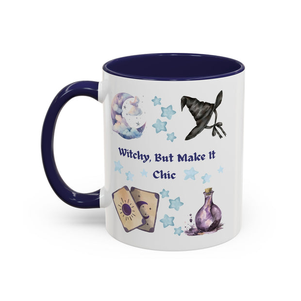 'Witchy, But Make It Cute' Accent Coffee Mug