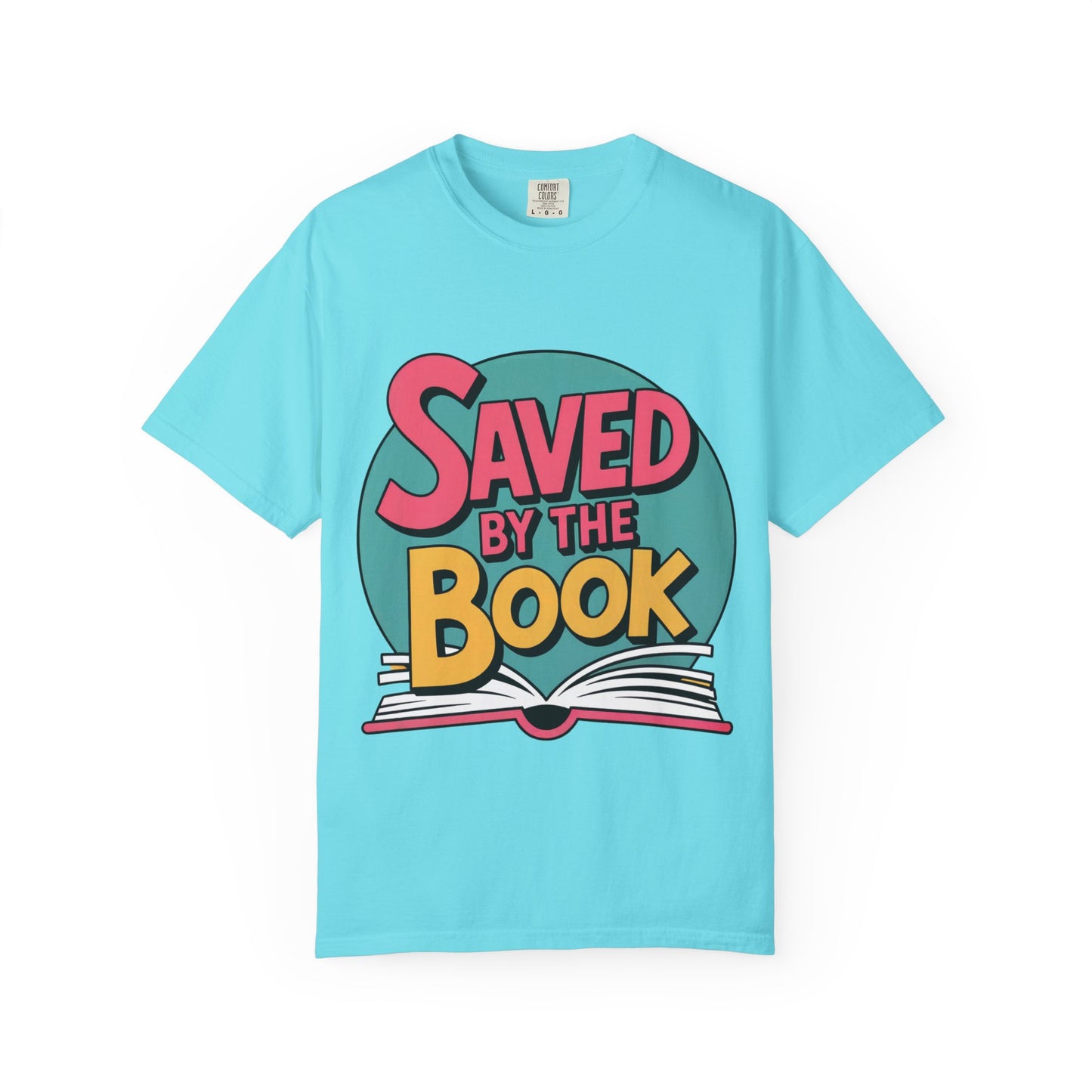 Saved by the Book T-Shirt, Book Lover Graphic Tee, BookTok Reader Shirt, Cute Reading T-Shirt, Library Lover Gift for Women