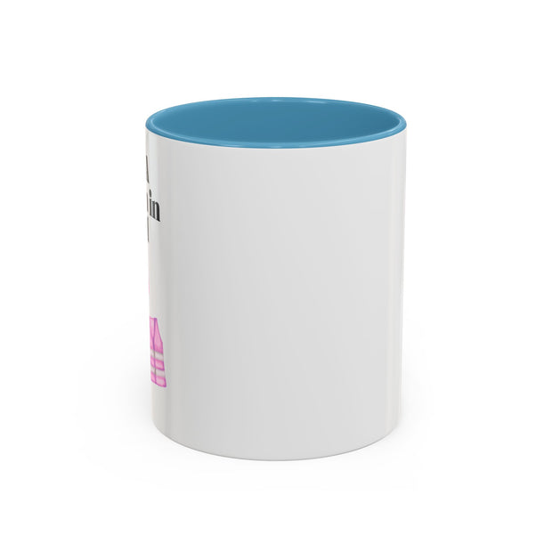 'I Am A Woman In STEM' Engineer Accent Coffee Mug