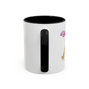 'Aquarius' Zodiac Accent Coffee Mug