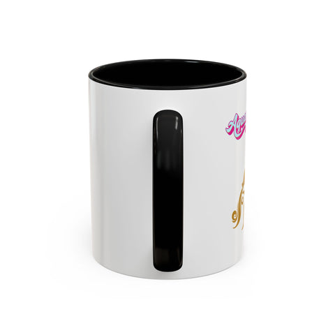 'Aquarius' Zodiac Accent Coffee Mug