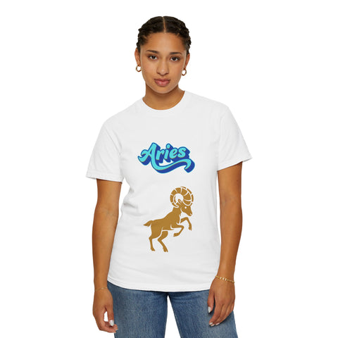 'Aries' Zodiac Unisex T-shirt