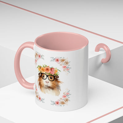 Geeky Goddess Guinea Pig Accent Coffee Mug