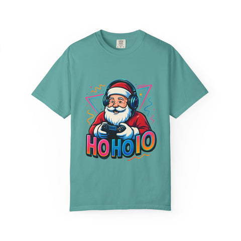 'Ho Ho Ho' Gamer Santa Unisex T-shirt