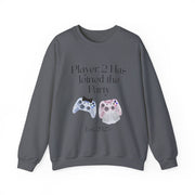 'Player 2 Has Joined The Party' 'Est. 2025' Unisex Crewneck Sweatshirt