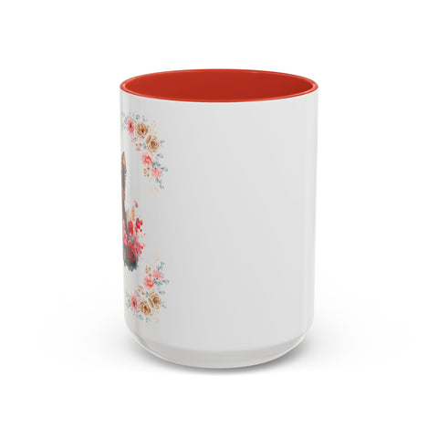 Geeky Goddess Yorkie Accent Coffee Mug