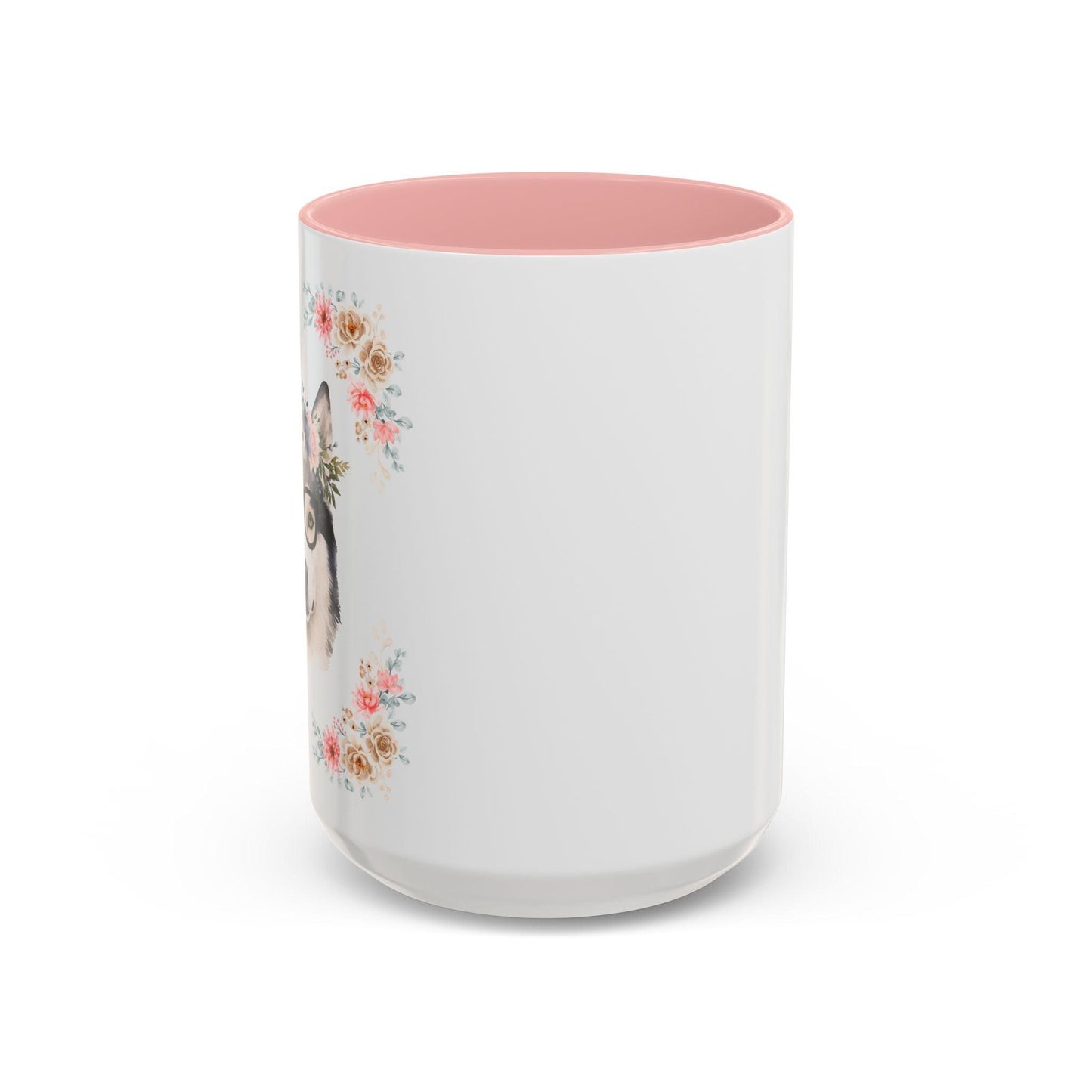 Geeky Goddess Siberian Husky Accent Coffee Mug