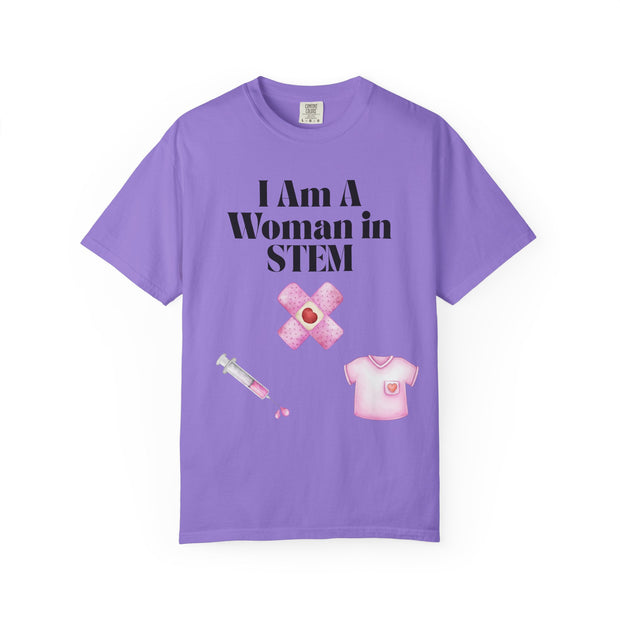 'I Am A Woman in STEM' Nurse Unisex T-Shirt