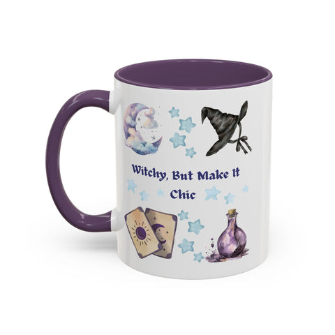 'Witchy, But Make It Cute' Accent Coffee Mug
